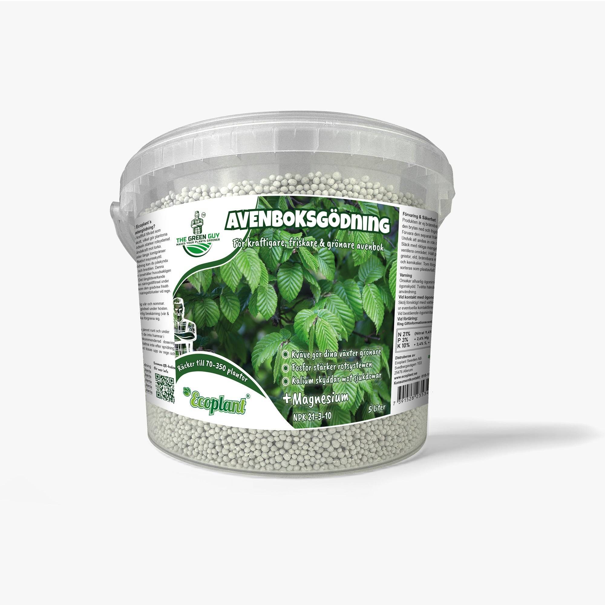 Köp Avenboksgödning - 6kg - Fri frakt Ecoplant Sweden AB Gödsel